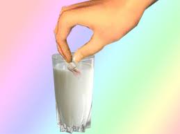 tooth in milk